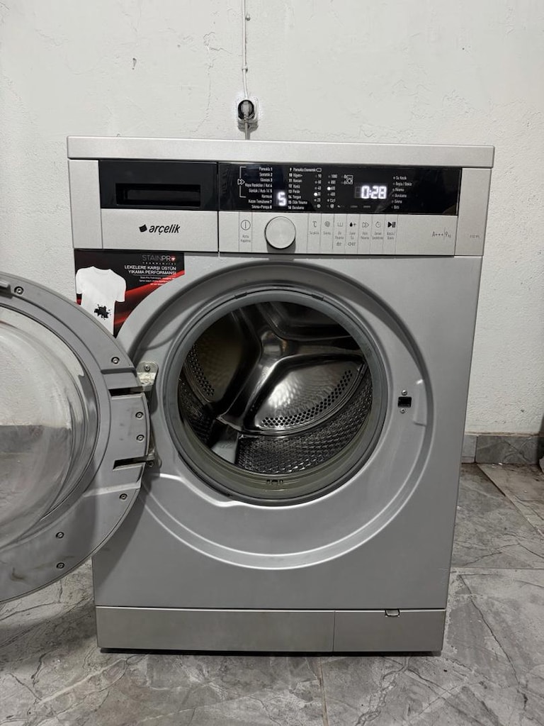 Arçelik 9 kg 1200 devir çamaşır makinası yeni durumda - 3