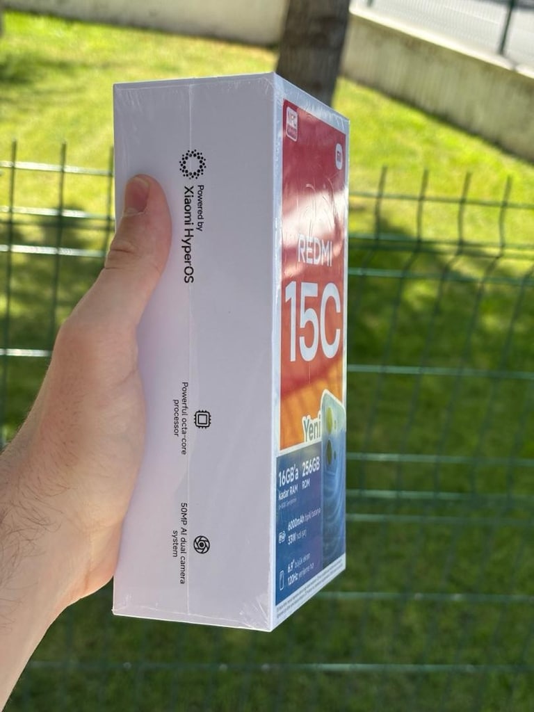 REDMİ 15 C SIFIR KAPALI KUTU - 4