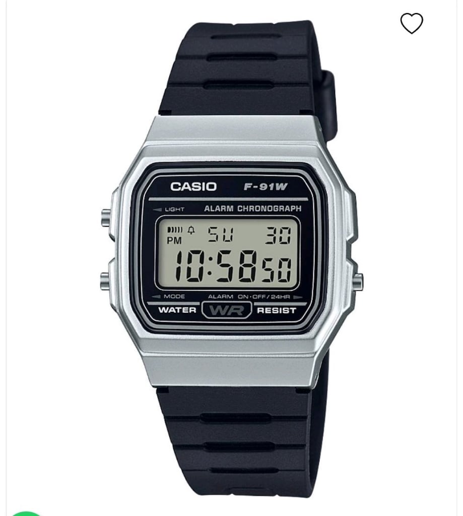 Orjinal Casio F-91W Erkek Saat