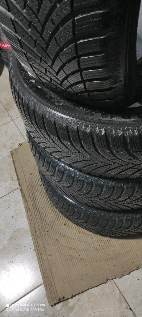 225/55/18 DİŞLER GAYET İYİ 4 ADET FİYATI TOPLAM 5150 tl - 5