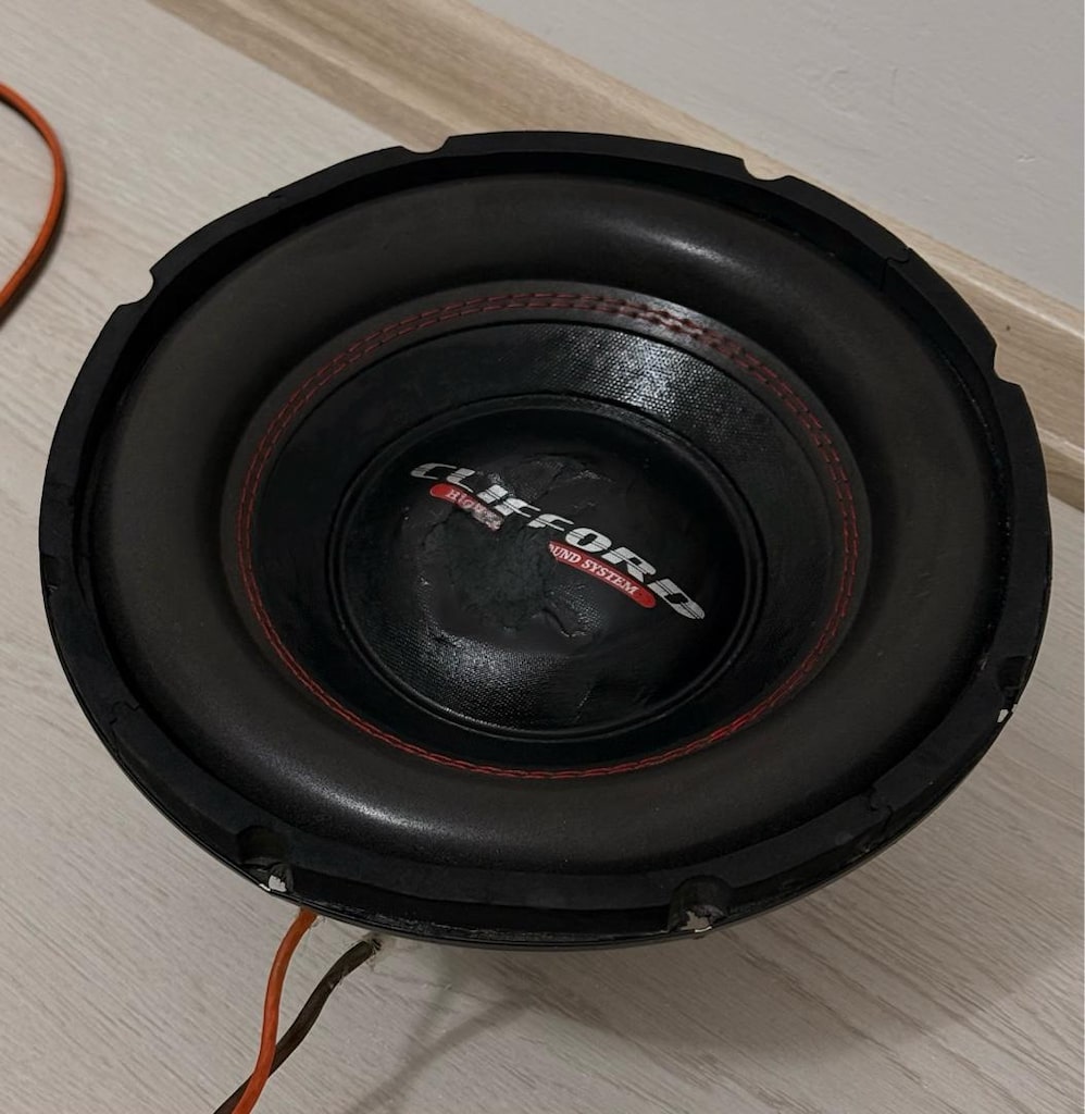 25 CM 200 RMS CLİFFORD BASS WOOFER SUBWOOFER BUFUR BUFIR BUFFER BAS - 3