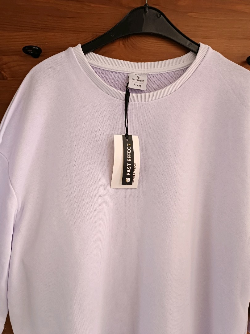 OVERSİZE, erkek tarz tshirt, beyaz,tişört,S/M yazıyor ama L/XL de uygu - 3