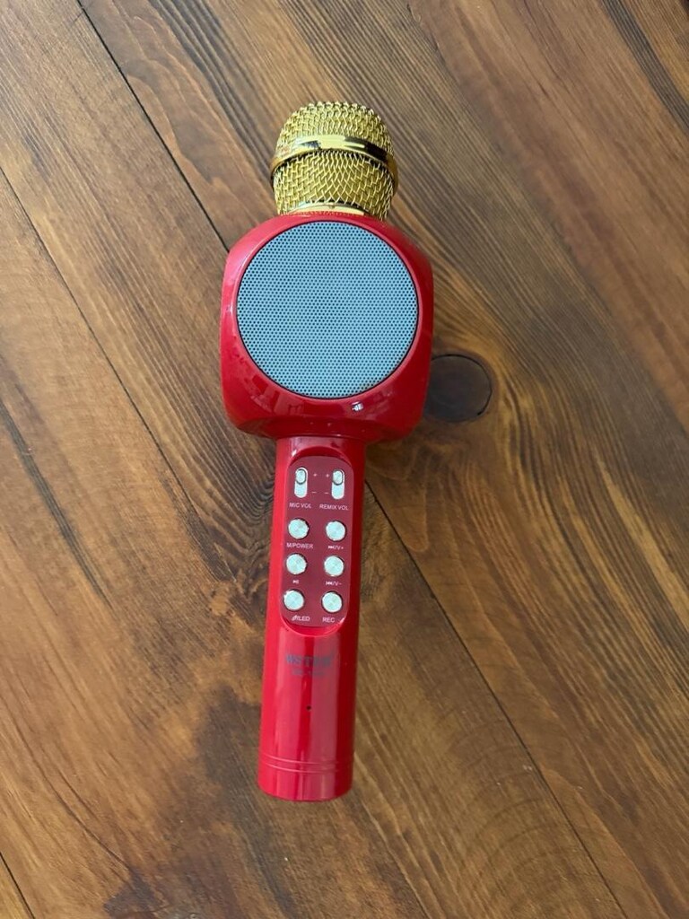 led ışıklı hoparlör ışıklı mikrofon - 5