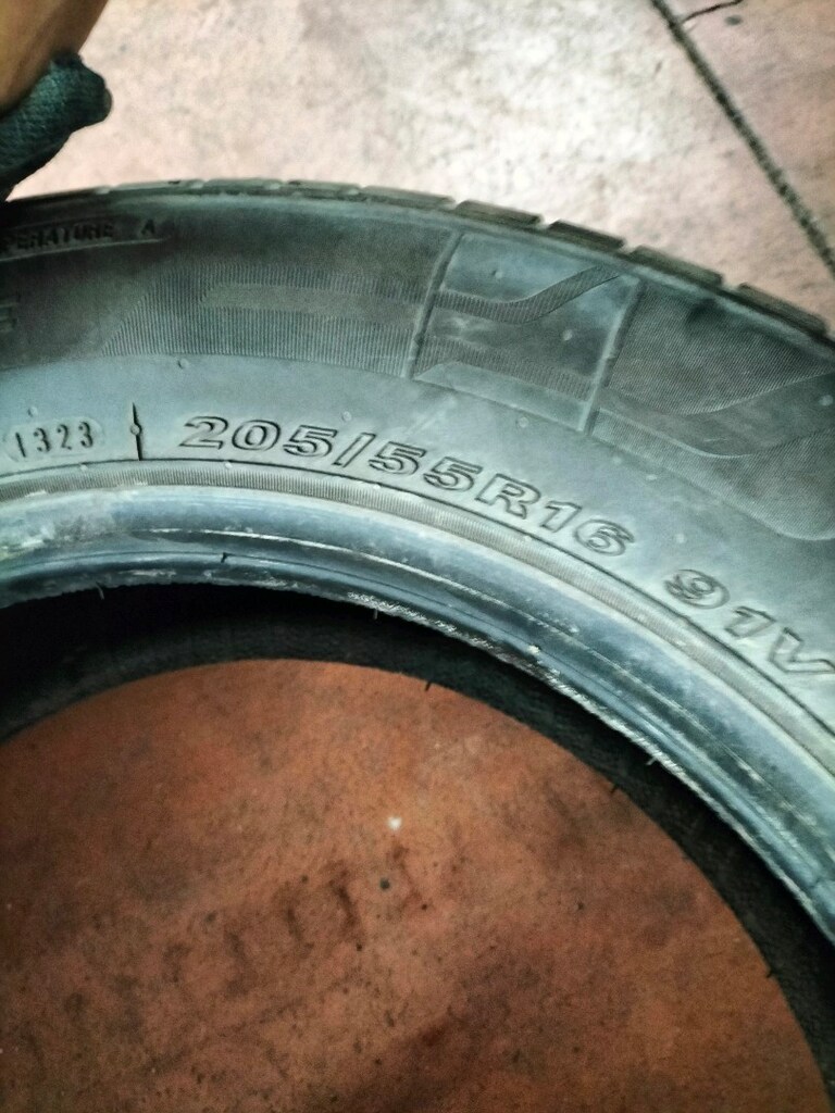 4adet çıkma lastikler 205/5516 sıfır gibi lastikler - 3