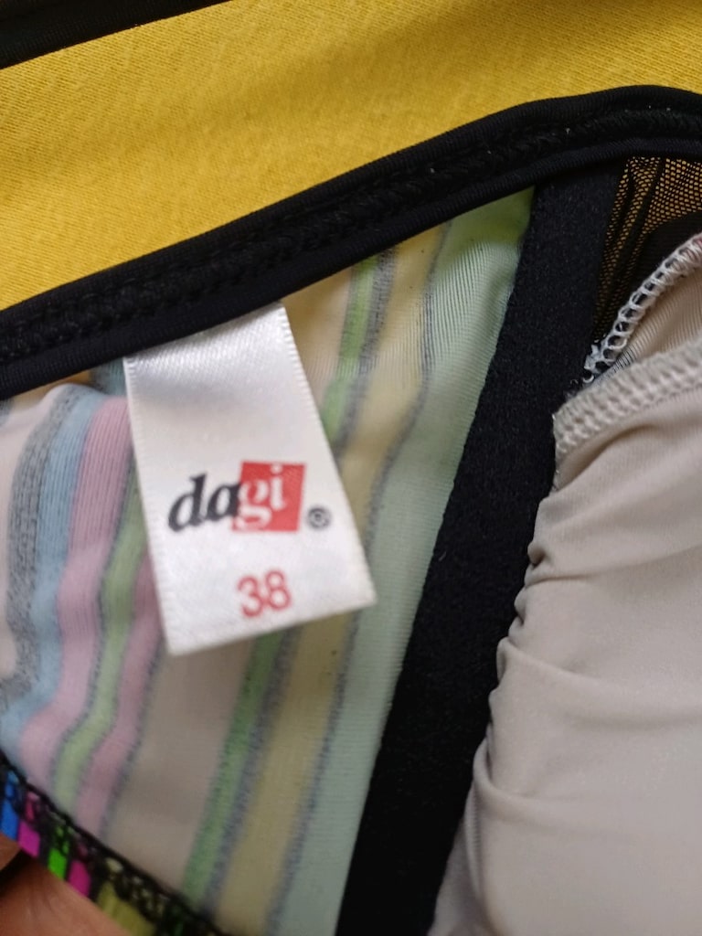 Dagi Renkli Çizgili İki Parçalı Bikini Seti - 7