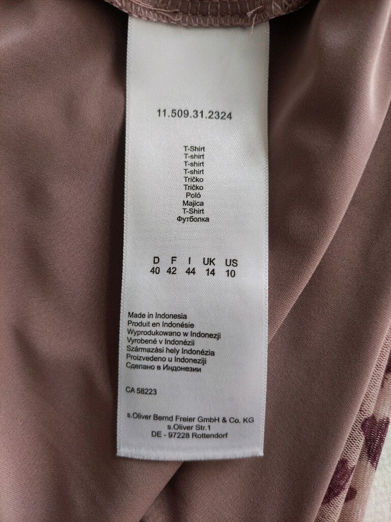 s.Oliver Premium kelebek desenli bluz - 10