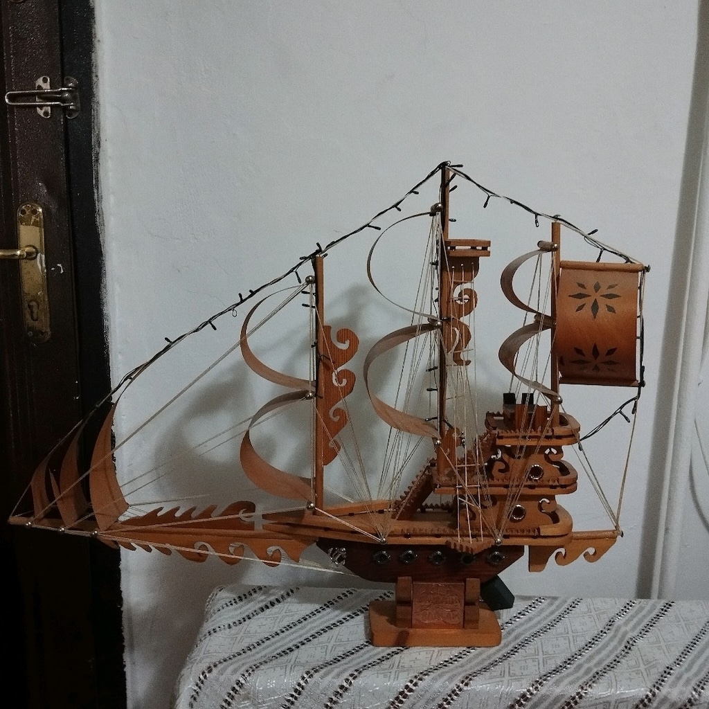 MASA ÜSTÜ SÜS GEMİ MAKETİ - 2