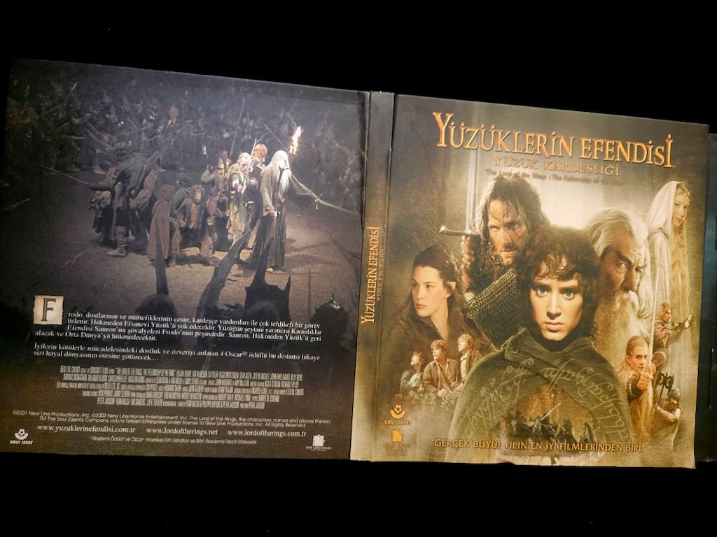 Yüzüklerin Efendisi Umut Sanat ilk baskı Boxset - 5