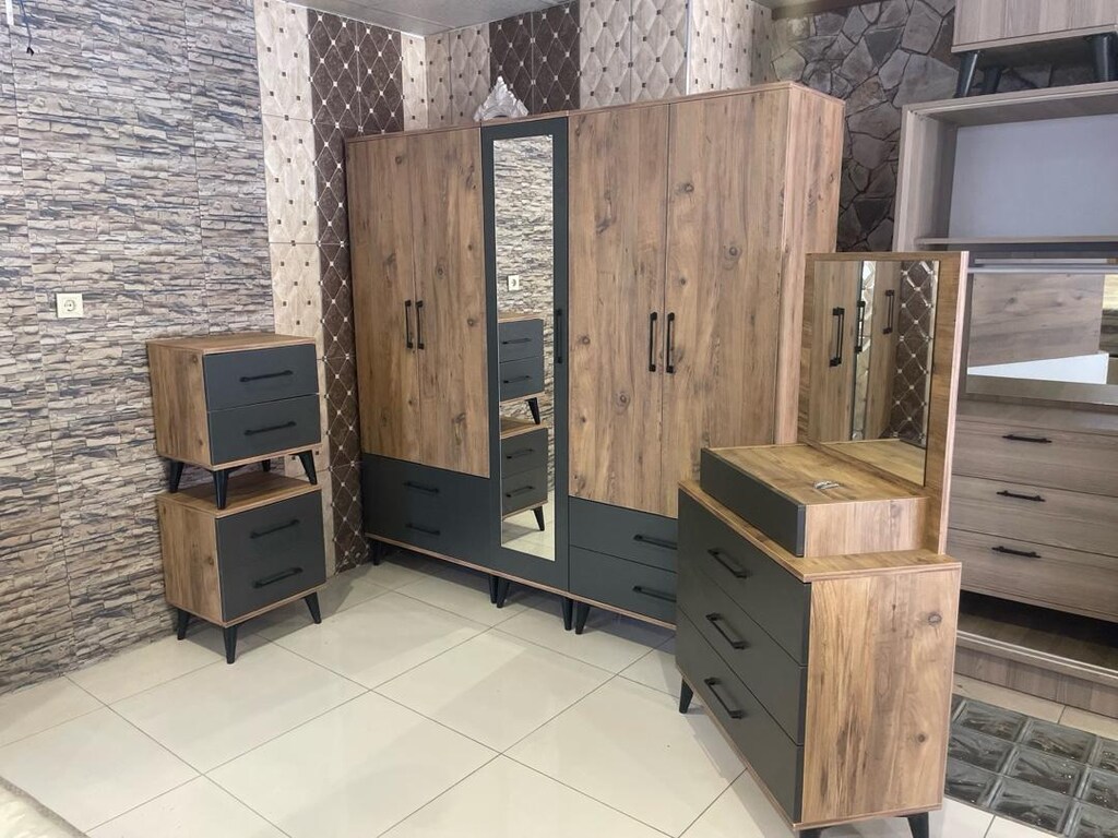 Sürgülü elbise dolabı takımı - 2