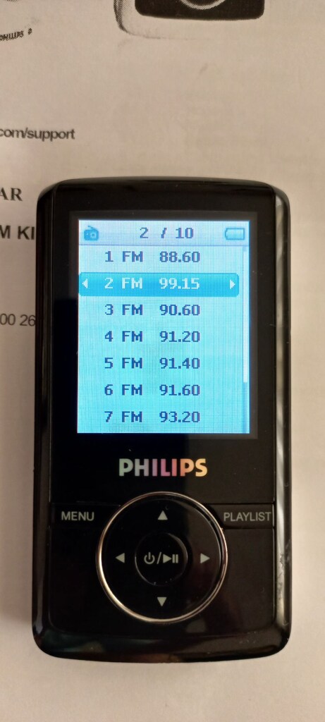 PHİLİPS RADYO/MP3 - SIFIRDAN FARKSIZ - 10