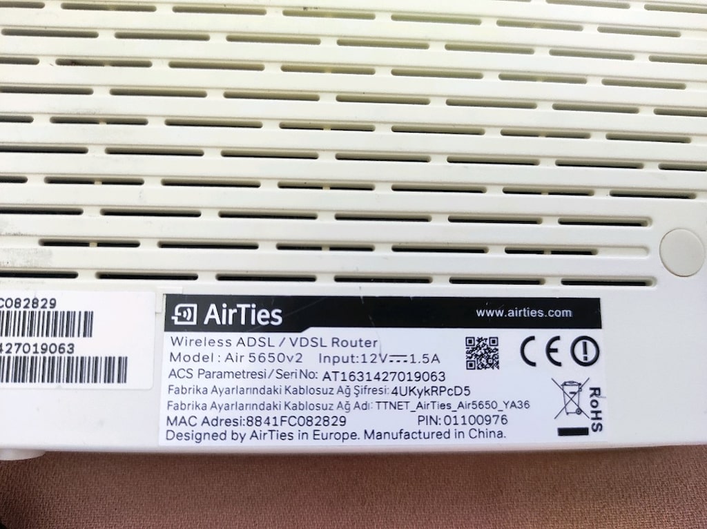 AİR TİES VDSL2 FİBER 300 MBPS KABLOSUZ MODEM - 7
