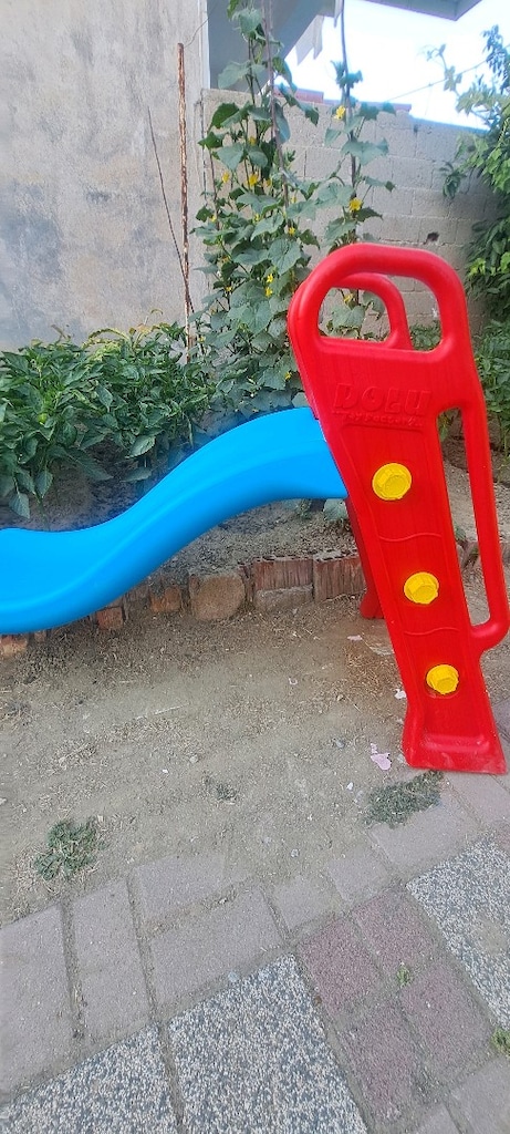 2 Basamaklı Çocuk Kaydırak - 4