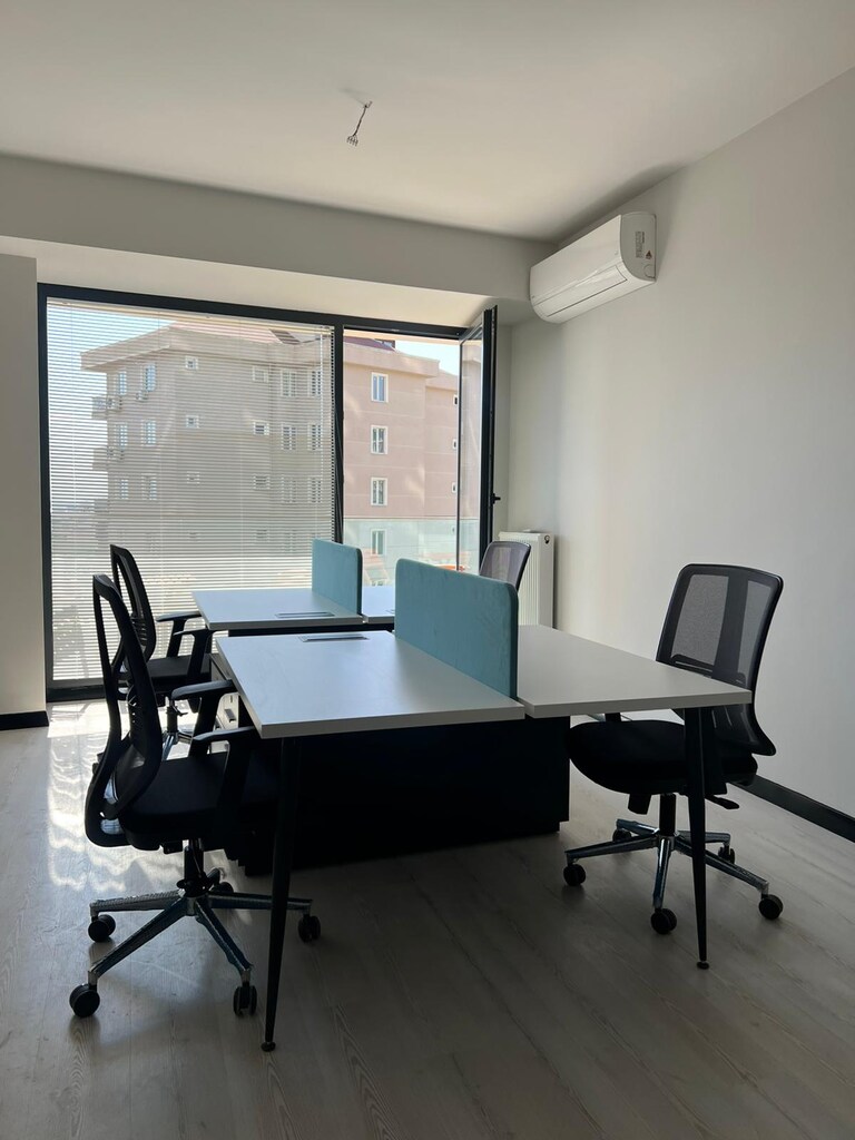 4'LÜ ETAJERLİ MASA / 4'LÜ EKİP MASASI / MORE OFİS - 6