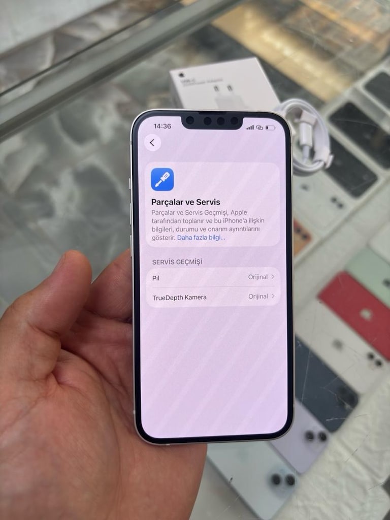 MÜHENDİSCELL’DEN YURTİÇİ KAYITLI İPHONE 13 256 GB PİL %100 - 4
