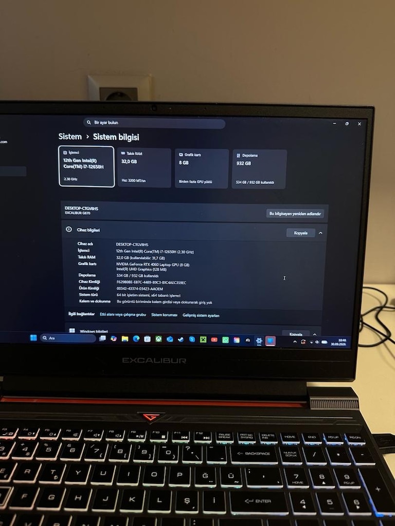 excalibur g870 - 2