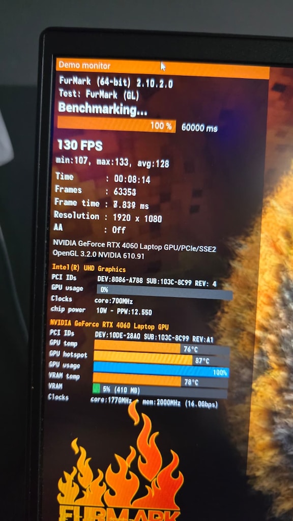 HP VİCTUS 16-R1042NT - İ5 14500H RTX4060 1TBM2 16GBDDR5 TERTEMİZ - 3