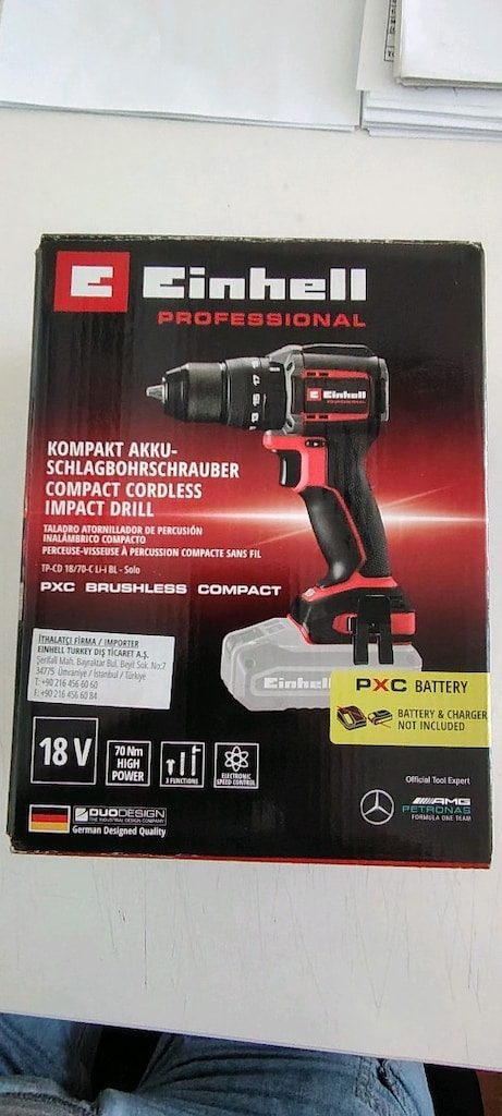 Einhell tp cd 18 70 c li i BL solo darbeli matkap - 3