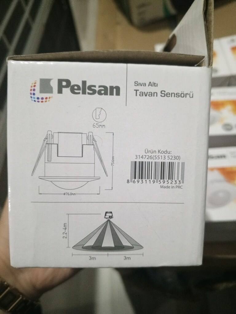 360 derece sıvaaltı tavan sensörü - 2
