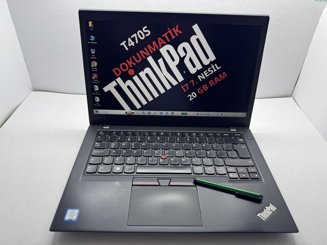 THİNKPAD T470S İ7 7. NESİL 20 GB RAM 256 NVME DOKUNMATİK