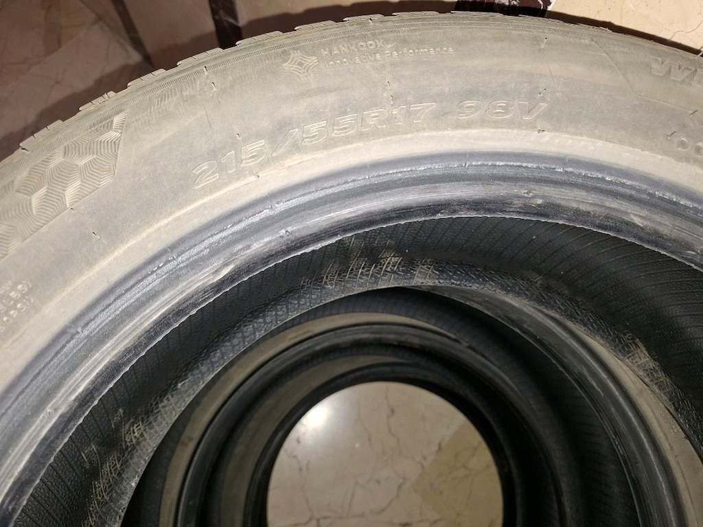Kışlık Lastik Hankook 215 55 R17 98V XL - 5