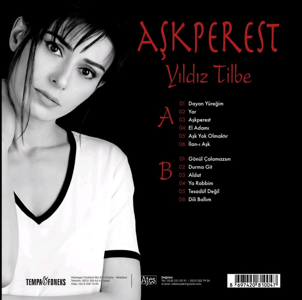 YILDIZ TİLBE AŞKPEREST SIFIR AMBALAJINDA LP PLAK - 2
