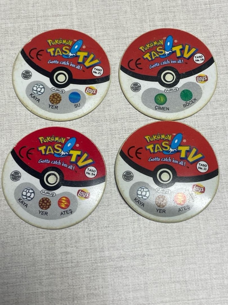 Nostaljik Orijinal Pokémon TV/3D Taso Seti (Nadir Gyarados & Psyduck'l - 2