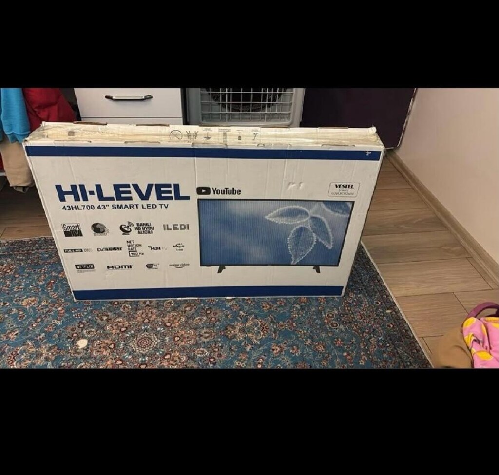 43 inç(108 ekran) Hi-Level marka Smart tv ve internet baglantılı - 4