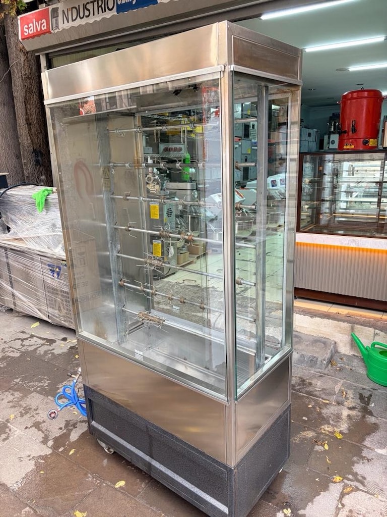 Yaşar Tic 7 Şişli Piliç Çevirme Makinesi / LPG Tavuk Pişirme - 3