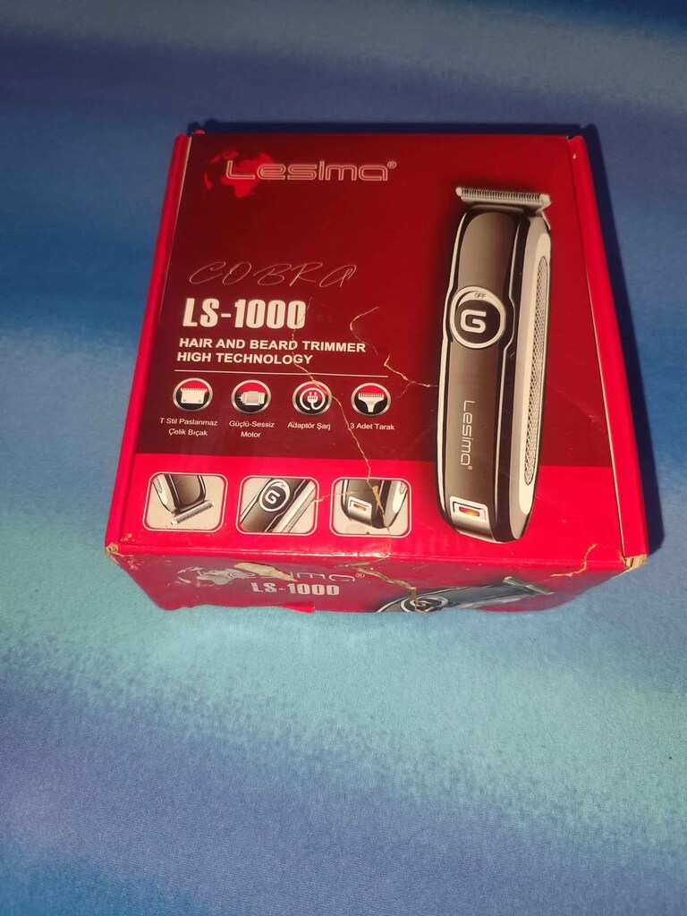 LESİMA LS 1000 COBRA SİYAH TIRAŞ MAKİNASI - 6