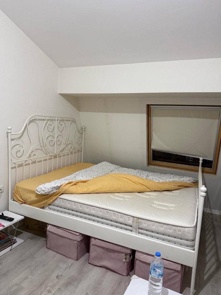 160x200 Ferforje Tarzı Beyaz Metal Karyola + Ortopedik Yatak - 3
