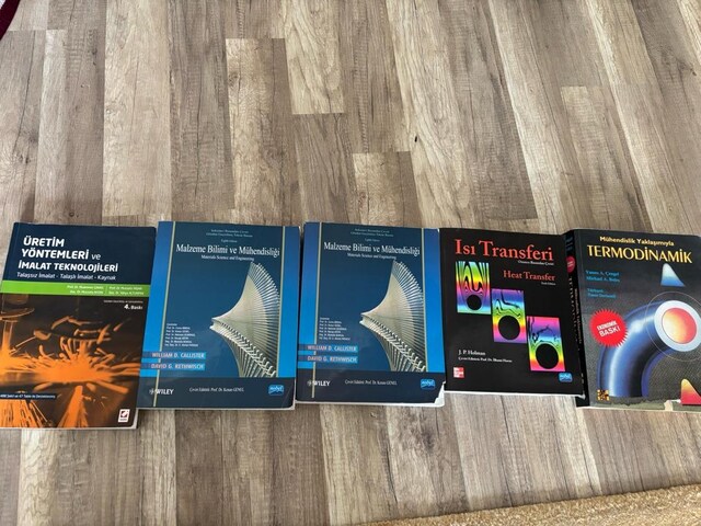 Makine Mühendisliği Temel Kitap Seti