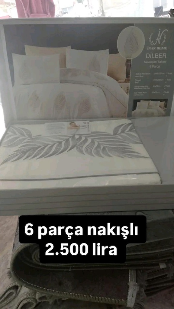 Nevresim Takımı Nakışlı - 3