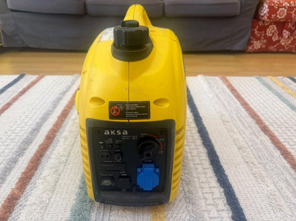 Aksa Jeneratör sıfır gibi - 5