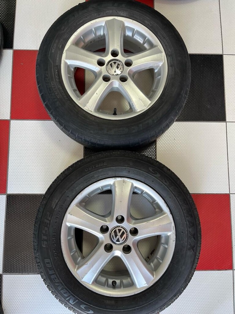 çıkma 15 jant lastik Passat cady Skoda Audi uyumlu kaynaksız tmz 5*112 - 6