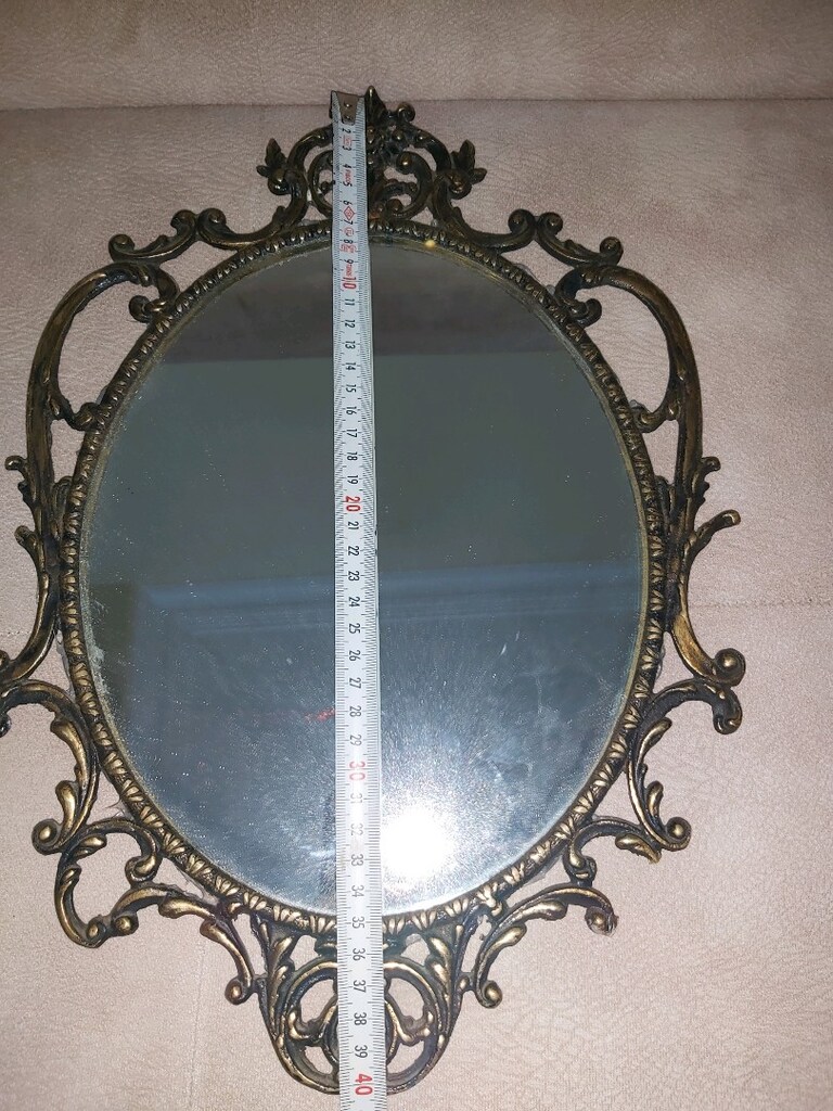 pirinç çerçeve ayna - 3