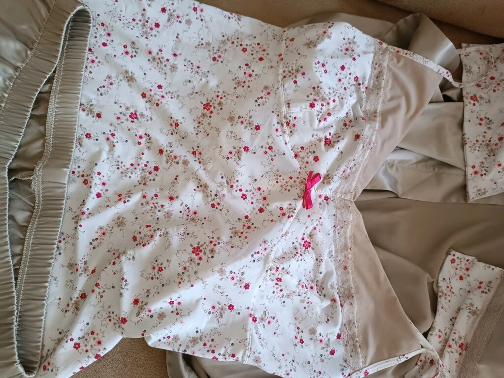 Suven polyester elastane M beden 3 lü pijama takım - 5