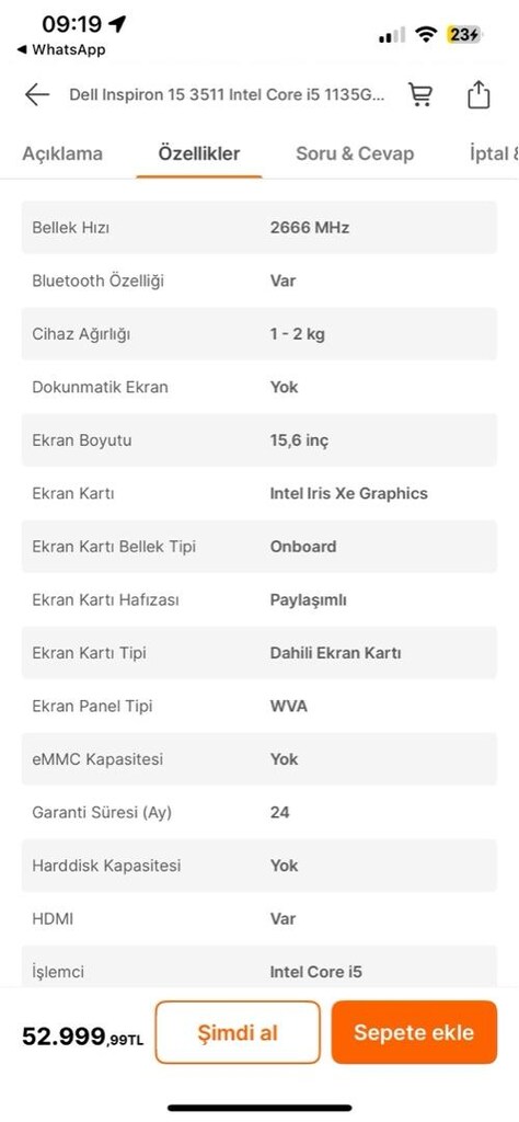 dell dizüstü bilgisayae - 6