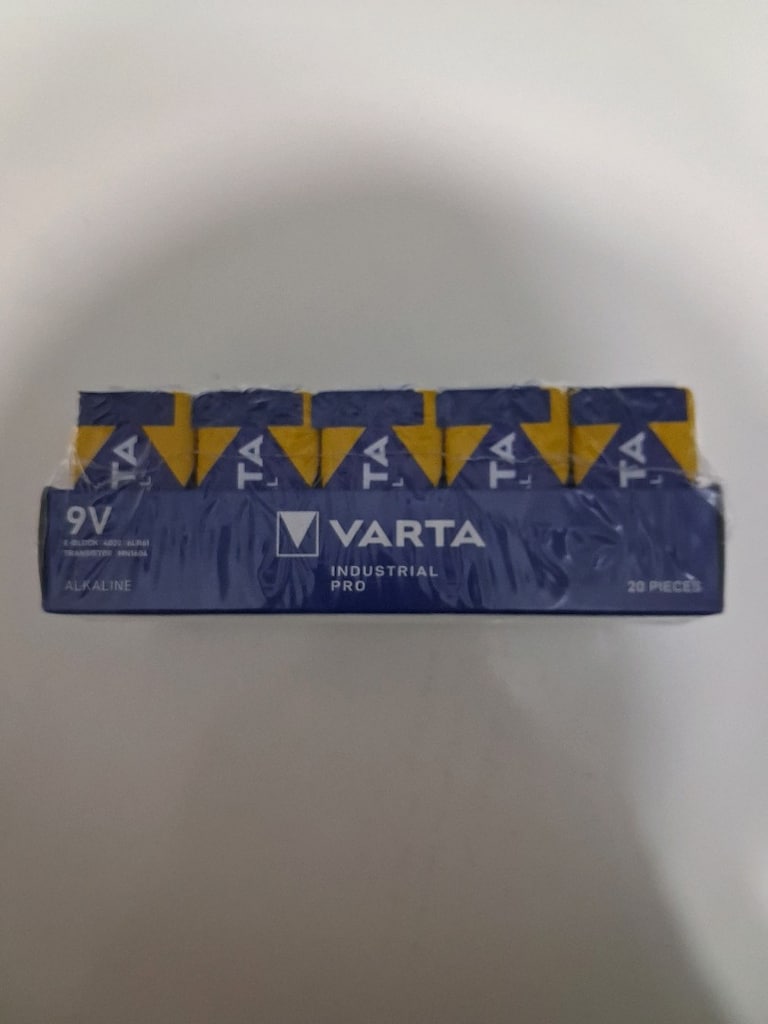 Varta 9 wolt alkalin pil - 2
