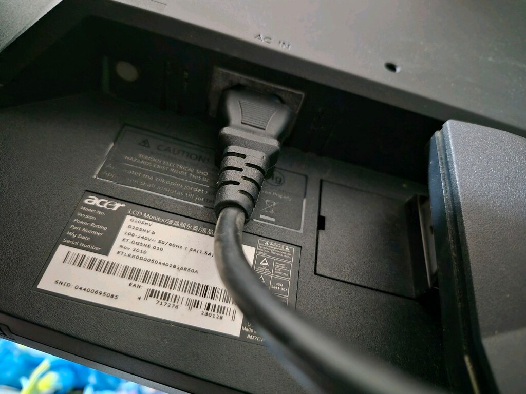 Acer Siyah Monitör - 4