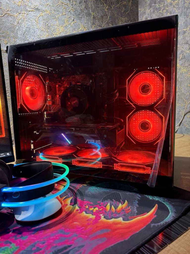 RX 5700 XT Oyun Bilgisayarı Ryzen 7 5700 16GB Full Set 25" 200Hz Monit - 6