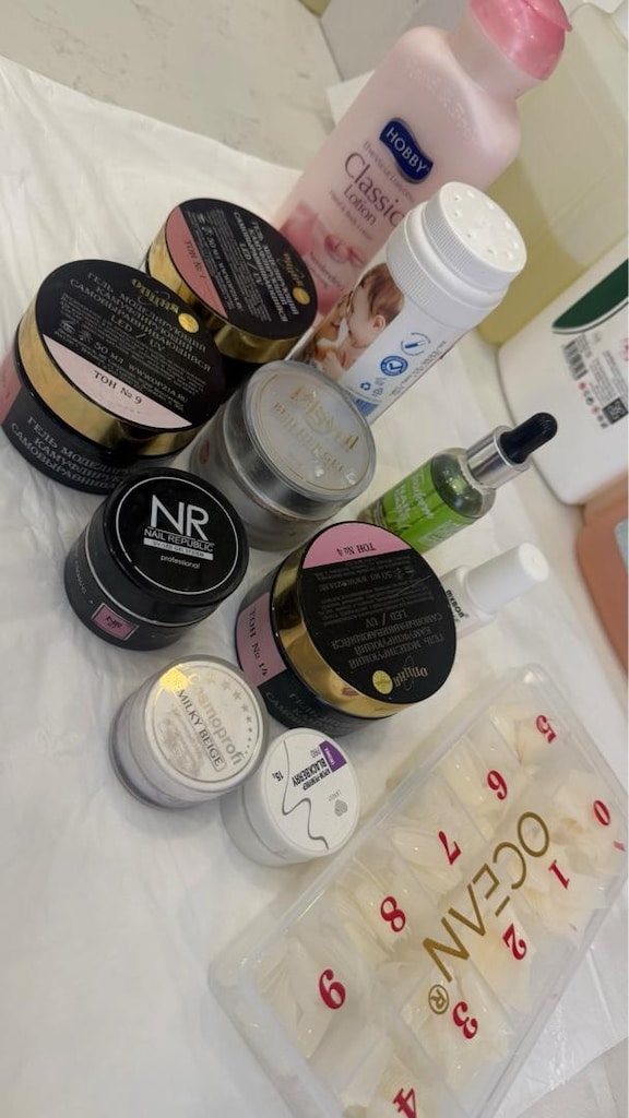 Komple Protez Tırnak & Nail Art Seti | Masa + Koltuklar + Cihazlar - 13