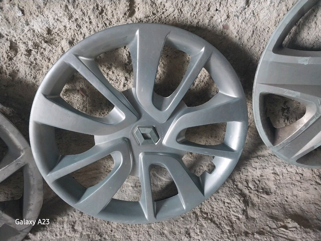 Renault ve diger araç markalar için tekli tamamlayıcı jant kapakları - 4