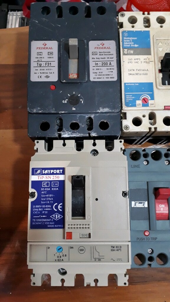 6 adet tms ykş şalter temiz sağlam çalışıyor - 5