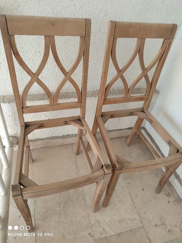 ÜCRETSİZ 8 adet ham sandalye - 3