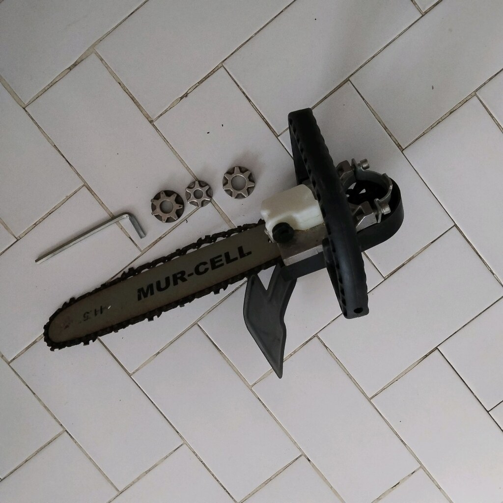 avuç içi taşlama zincirli testere aparatı - 3