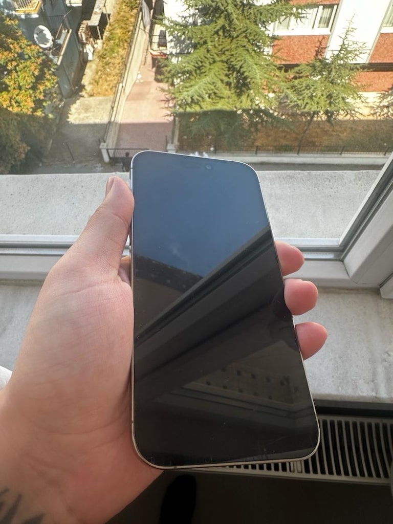 iphone 14 promax 512 gb gold rengi türkiye cihazı - 6