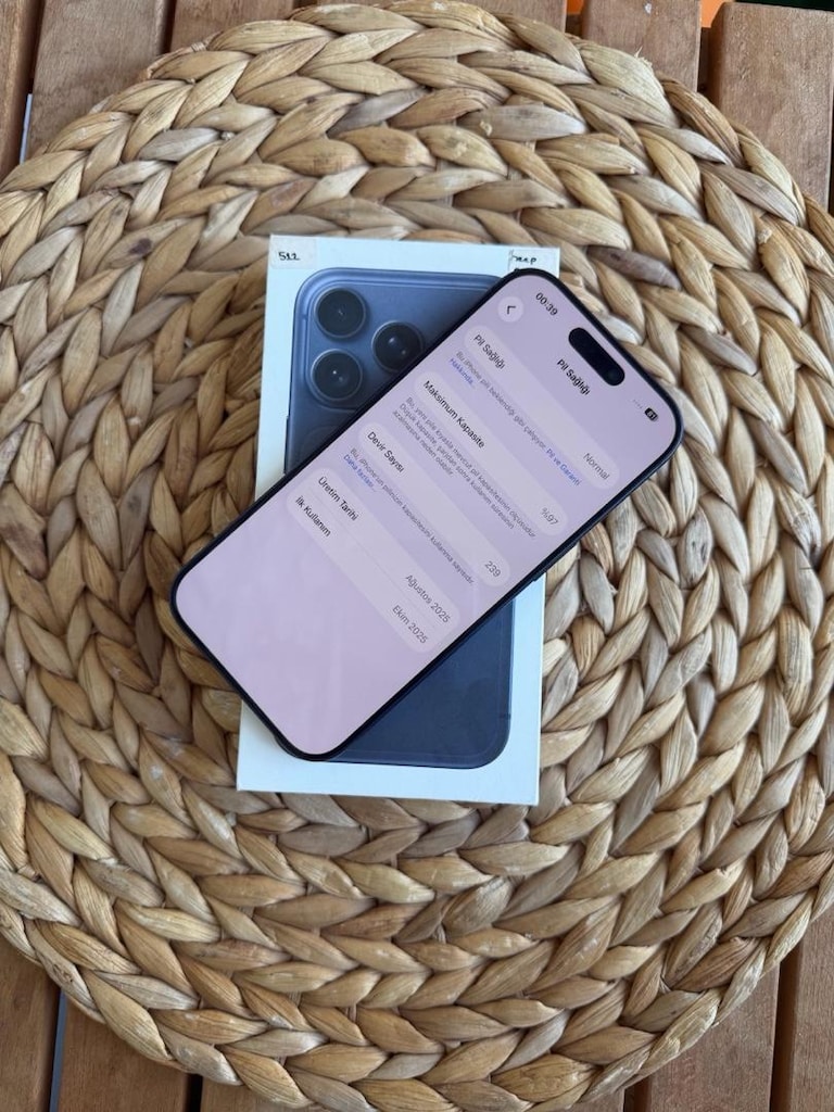 İphone 17 PRO HAT TAKILMADI PİL97 ( Takas Olur ) - 2