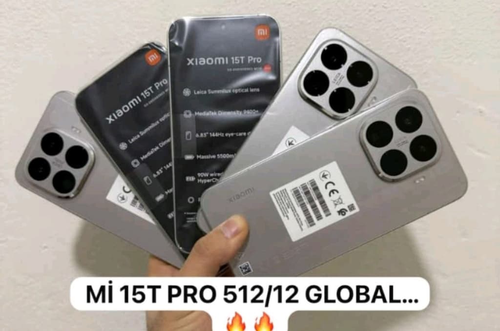 Xiaomi mi 15t pro sıfır cihaz 12'ye 512 GB hafıza renkleri mevcut yd - 4