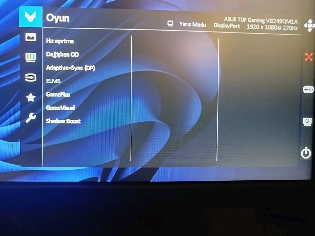 ASUS TUF Gaming 270hz 23.8" 1080p FHD - 2