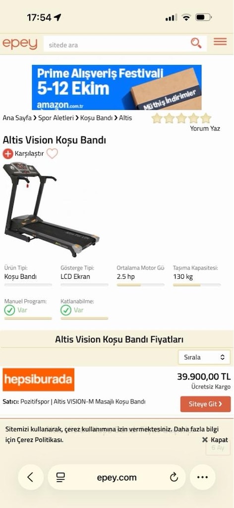 Altis Vision Koşu Bandı - 3
